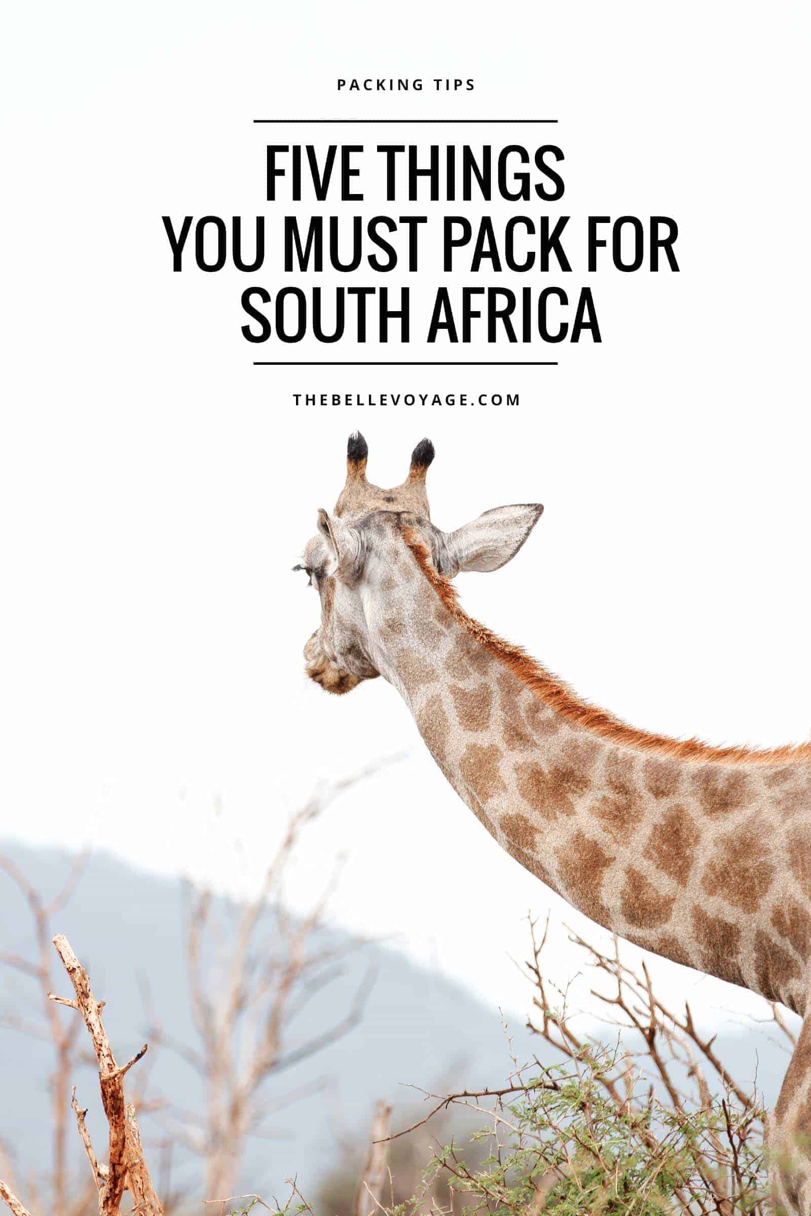 south africa packing