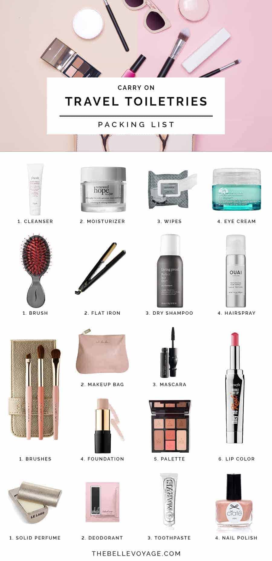 Checklist and tips: travel beauty essentials to pack for your next holiday  - Styling You