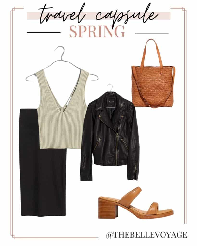 Spring Travel outfits for your next flight ✈️ @spanx 1,2,3 or 4