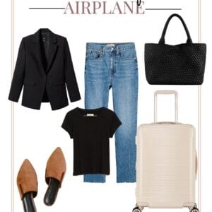 7 airport outfit ideas for spring break travel