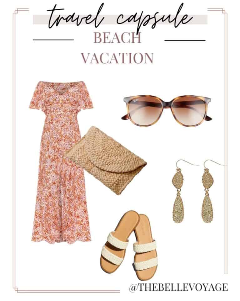 How to Create the Ultimate Beach Vacation Capsule Wardrobe